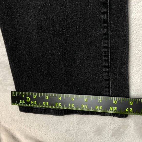 No Boundaries Womens Jeans Size 13 Lot of Two Black Denim Bootcut Leg Mid Rise - Picture 4 of 14
